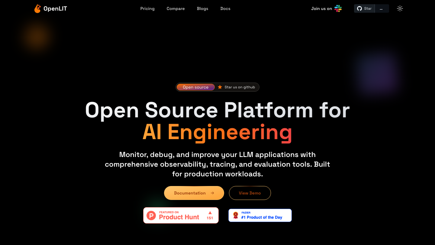 OpenLIT screenshot