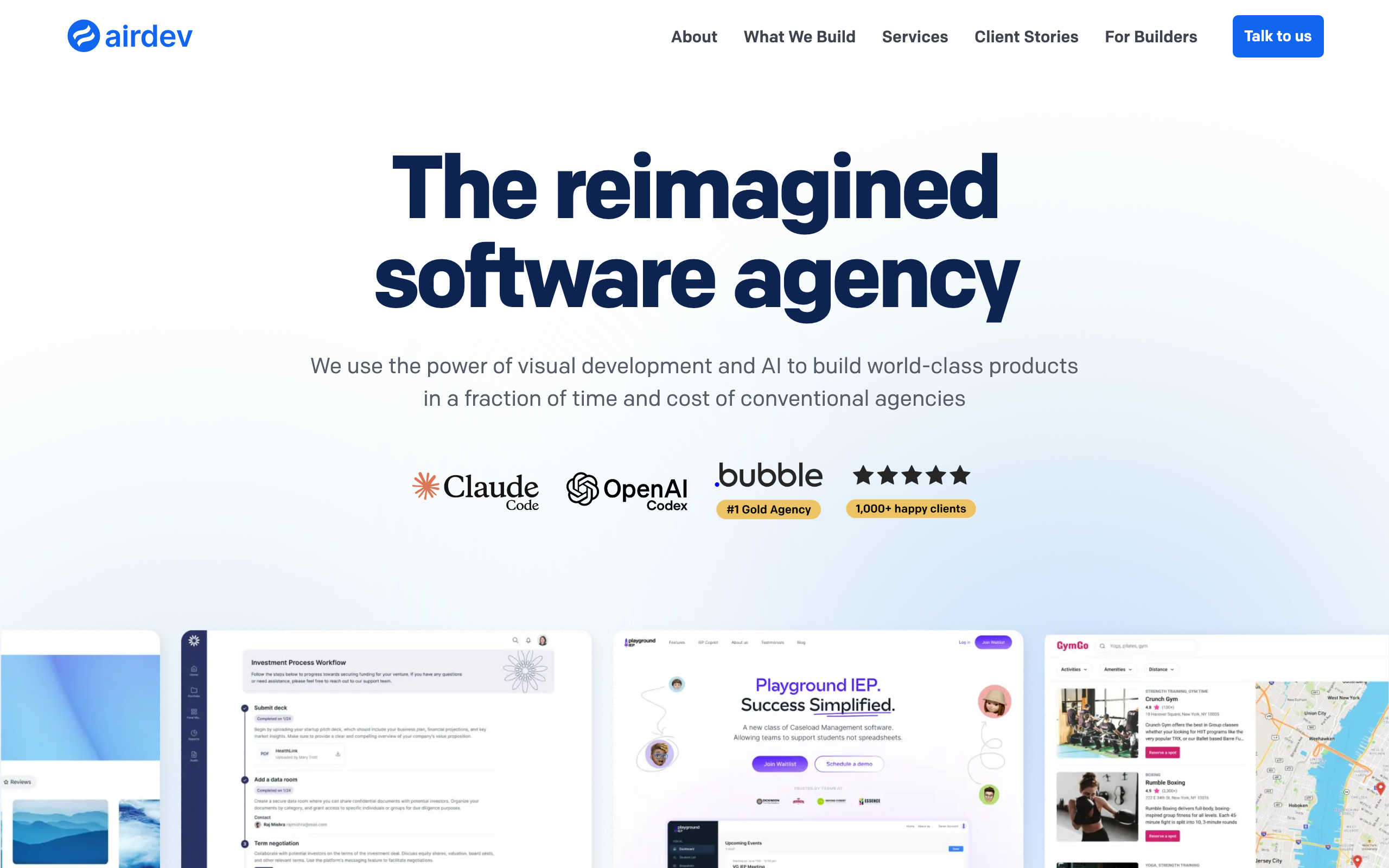 Bubble Agency with Airdev