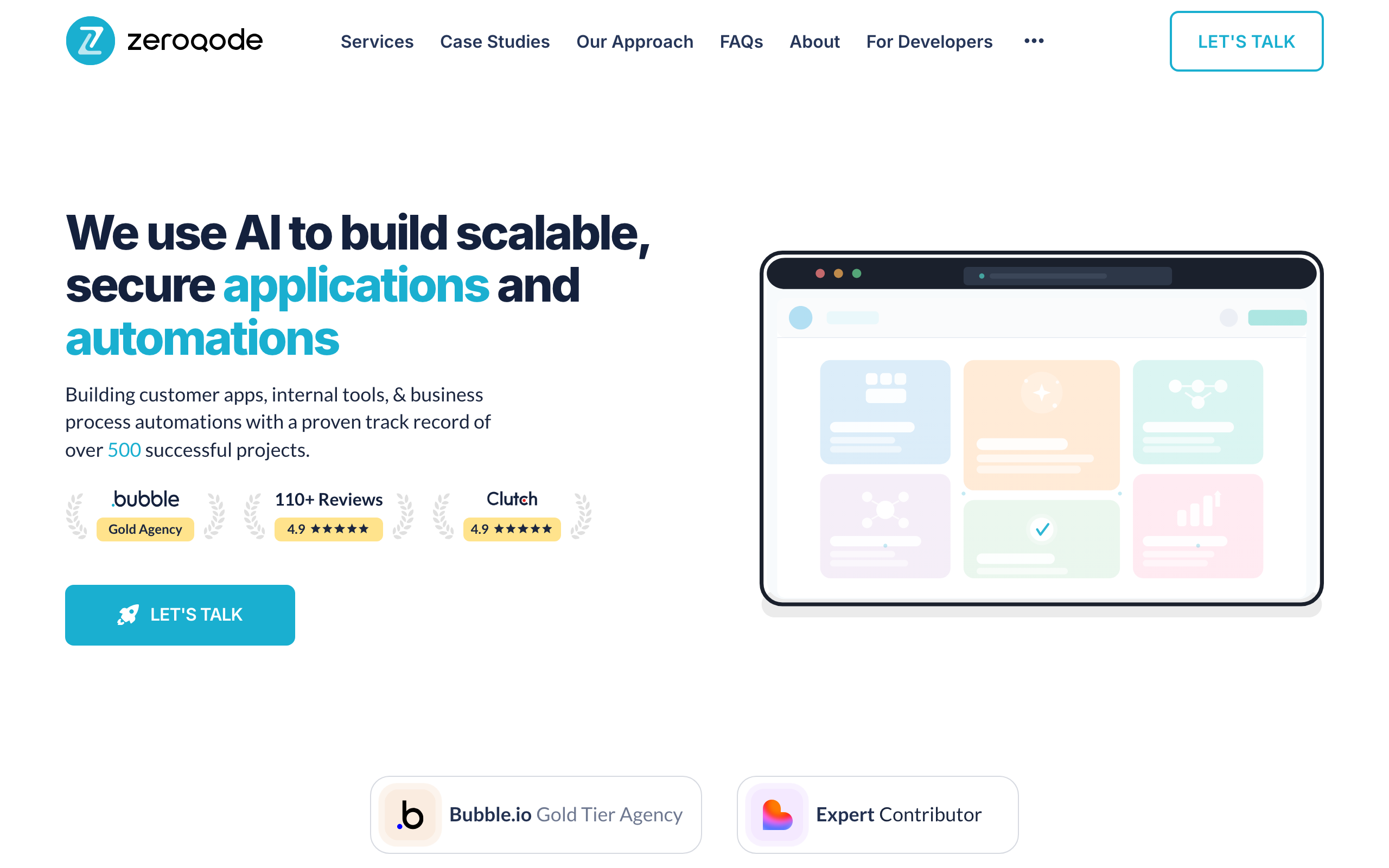 Bubble Agency with Zeroqode