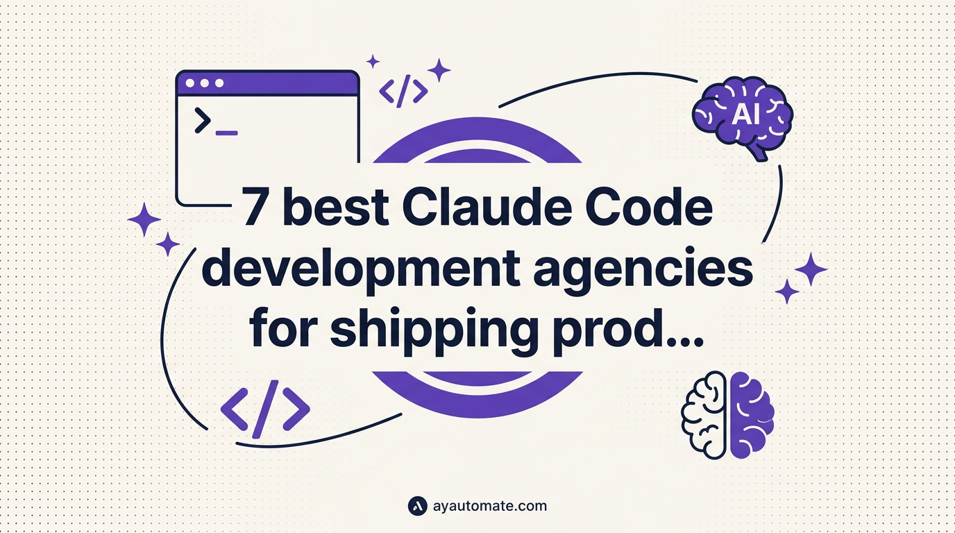 7 best Claude Code development agencies