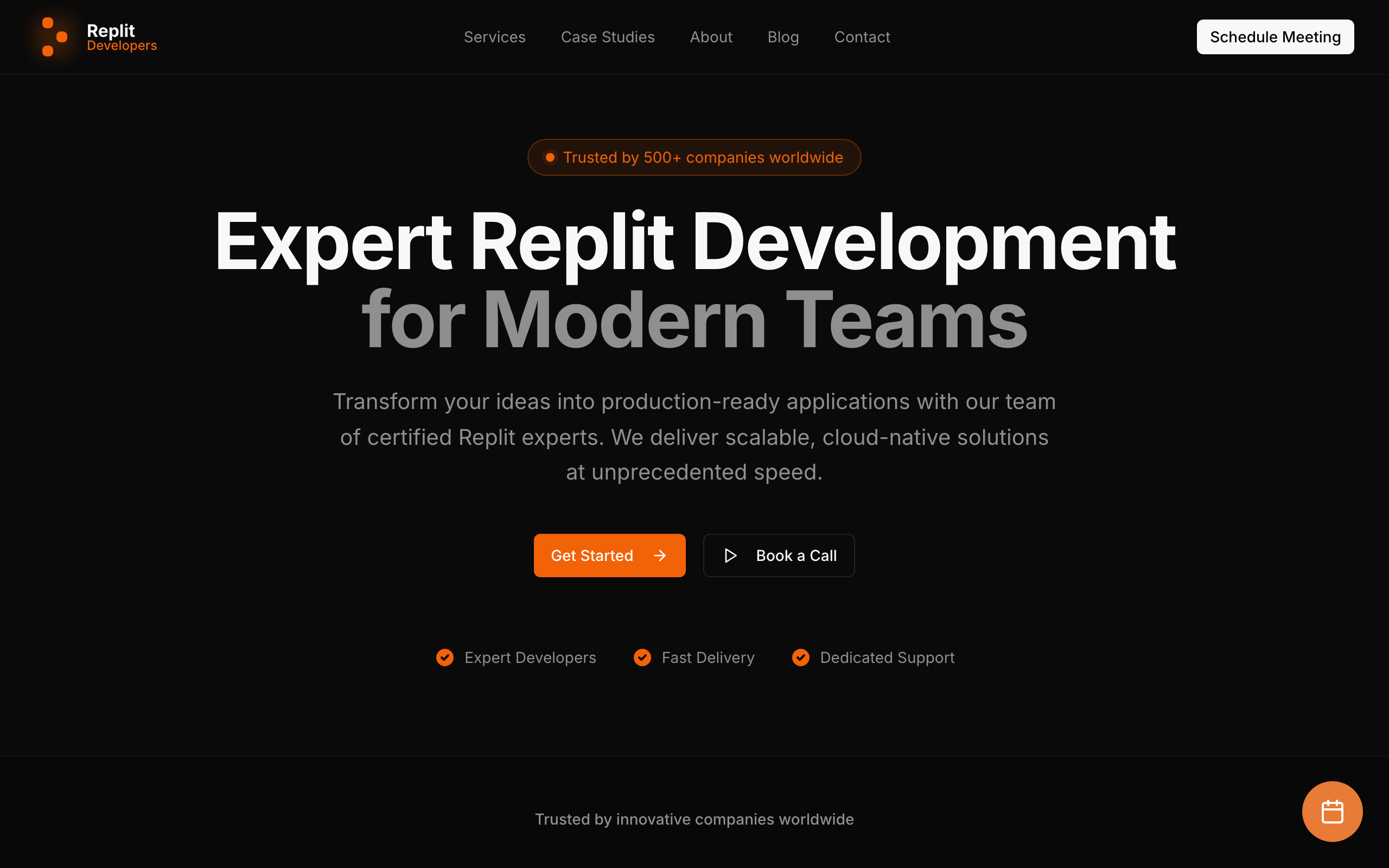 Replit Agency with Replit Developers